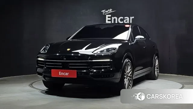 Porsche Cayenne (PO536) 2023 Черный из Кореи