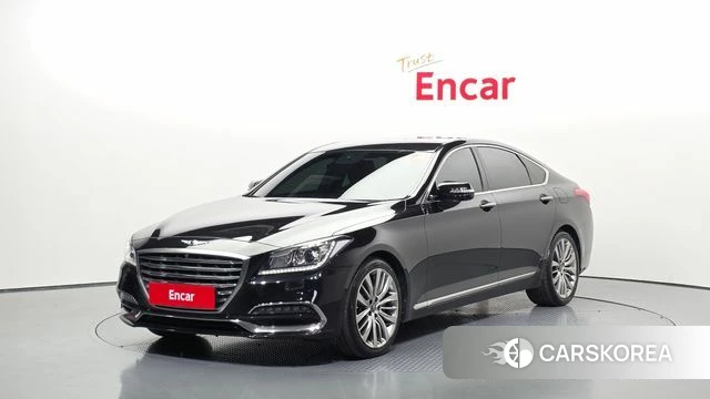 Genesis G80 2018 Черный из Кореи