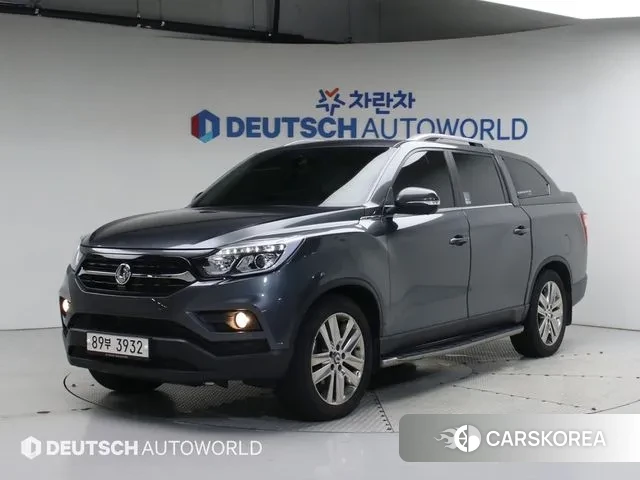 Ssangyong Rexton Sports 2018 Серый из Кореи