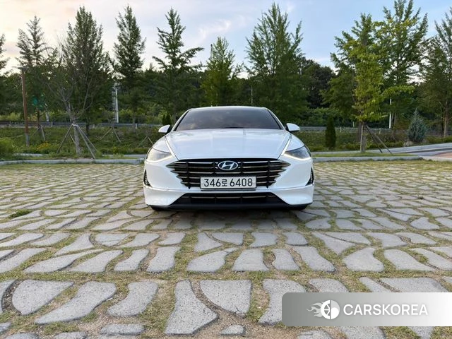 Hyundai Sonata (DN8) 2019 Белый из Кореи