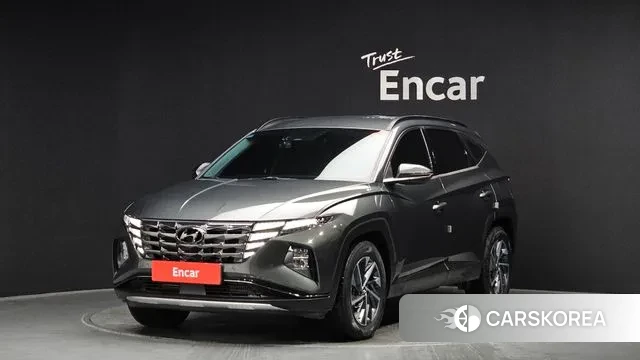 Hyundai Tucson Hybrid (NX4) 2021 Серый из Кореи