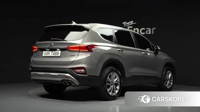 Hyundai Santa Fe TM 2018 Серый из Кореи