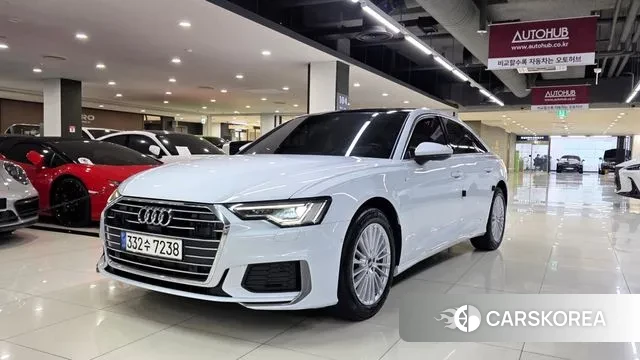Audi A6 (C8) 2020 Белый из Кореи