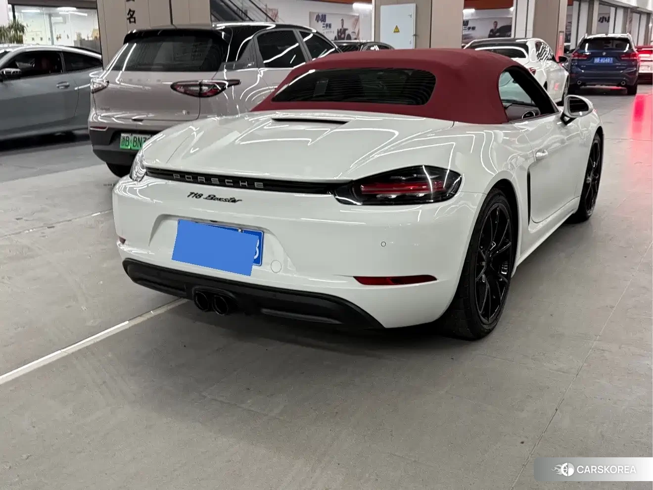 Porsche 718 2020 Белый из Китая