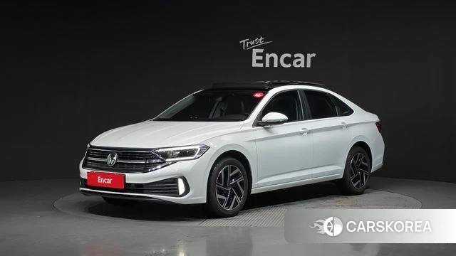 Volkswagen 7th Generation of Jetta 2022 Белый из Кореи