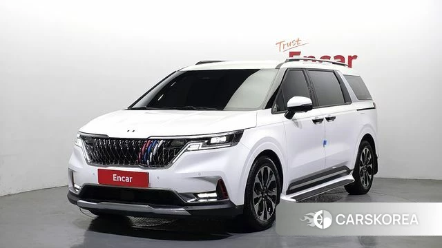 Kia Carnival 4th generation 2021 Белый из Кореи