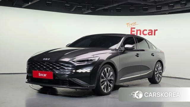 Kia K8 2021 Черный из Кореи