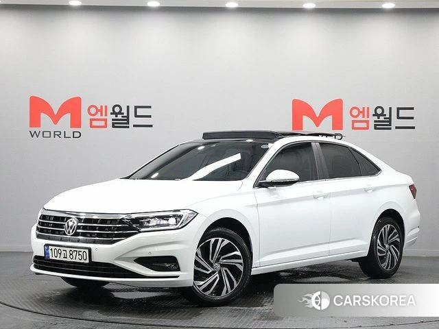 Volkswagen 7th Generation of Jetta 2021 Жемчужный цвет из Кореи