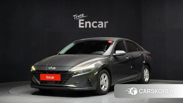 Hyundai Avante (CN7) 2021 Серый из Кореи