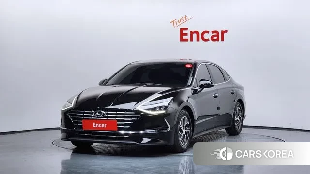 Hyundai Sonata Hybrid (DN8) 2022 Черный из Кореи
