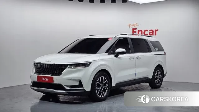 Kia Carnival 4th generation 2021 Белый из Кореи