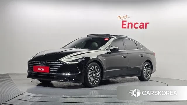 Hyundai Sonata Hybrid (DN8) 2020 Черный из Кореи