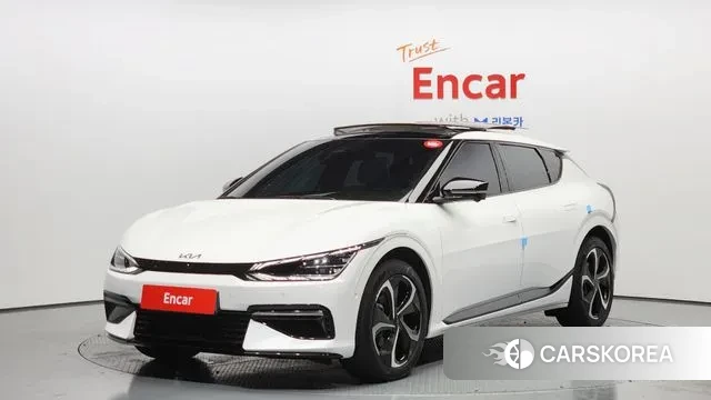Kia EV6 2023 Белый из Кореи