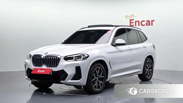 BMW X3 (G01) 2022 Белый из Кореи