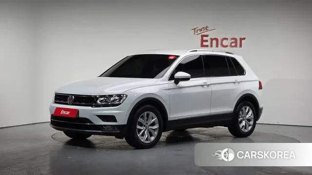Volkswagen Tiguan second Generation 2019 Белый из Кореи