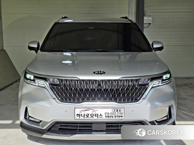 Kia Carnival 4th generation 2021 Серебряный из Кореи