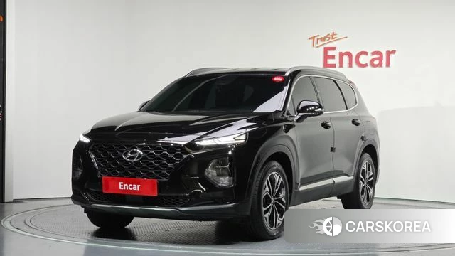 Hyundai Santa Fe TM 2019 Черный из Кореи