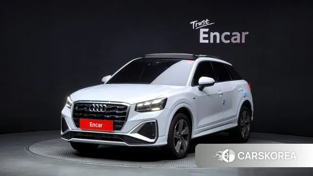 Audi Q2 2023 Белый из Кореи