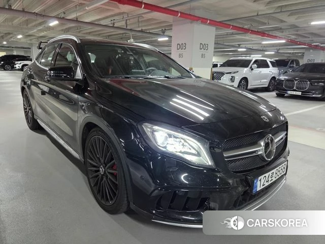 Mercedes-Benz GLA-Class X156 2018 Черный из Кореи