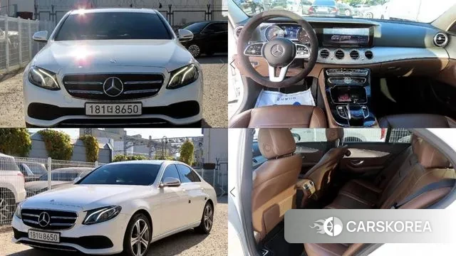 Mercedes-Benz E-Class W213 2018 Белый из Кореи