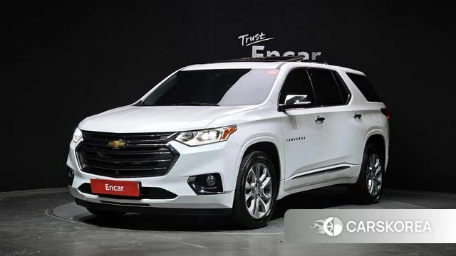 Chevrolet (GM Daewoo) Traverse 2019 Белый из Кореи