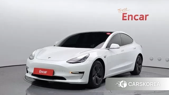 Tesla Model 3 2019 Белый из Кореи