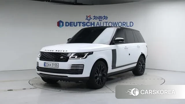 Land Rover Range Rover 4th Generation 2022 Белый из Кореи