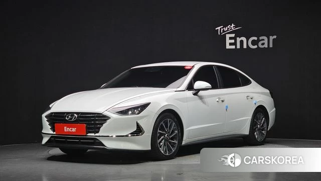 Hyundai Sonata (DN8) 2019 Белый из Кореи