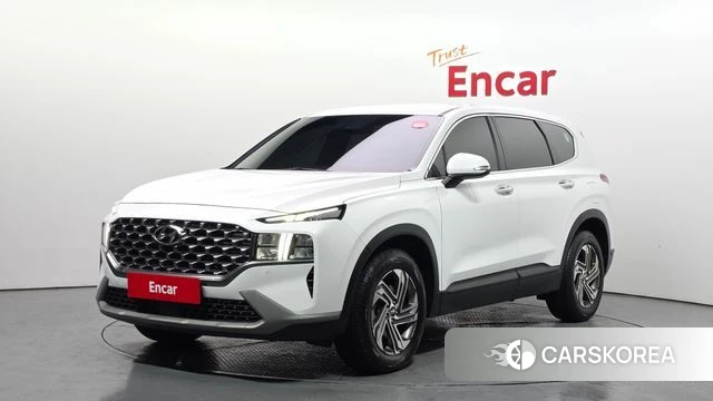 Hyundai The New Santa Fe 2021 Белый из Кореи