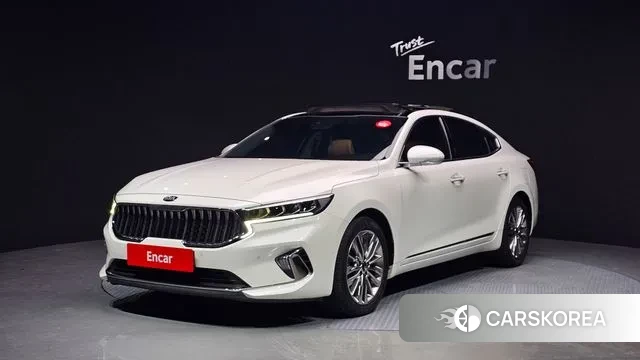 Kia K7 Premier Hybrid 2019 Белый из Кореи