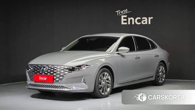 Hyundai The New Grandeur IG Hybrid 2021 Серебристо-серый из Кореи