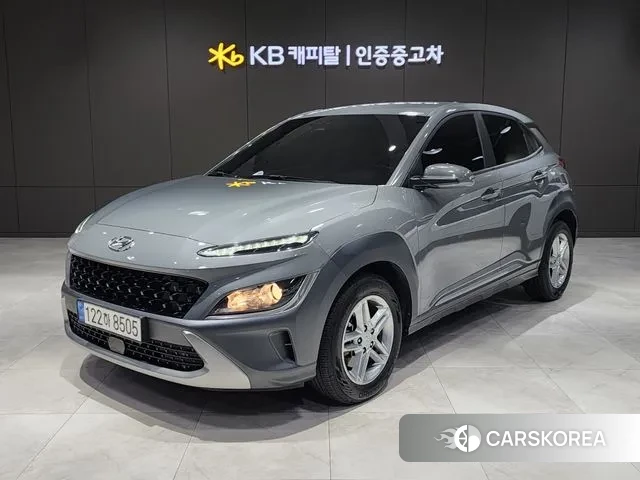 Hyundai The New Kona 2021 Светло-серебряный цвет из Кореи