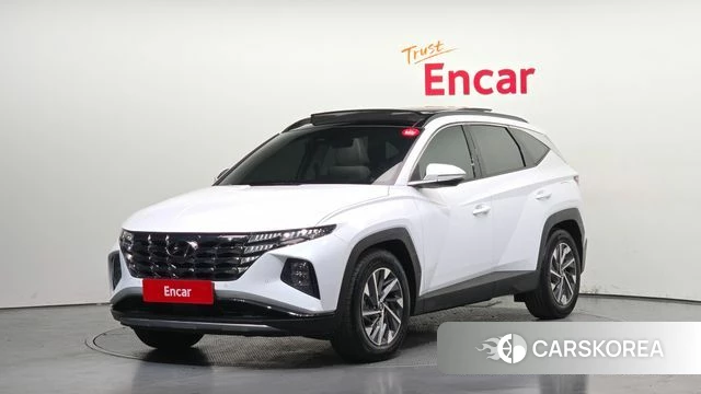 Hyundai Tucson Hybrid (NX4) 2022 Белый из Кореи