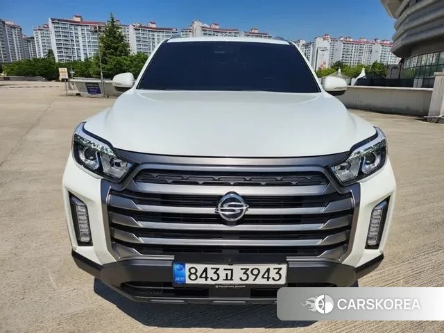 Ssangyong The New Rexton Sport 2022 Белый из Кореи