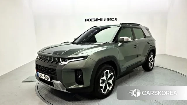 Ssangyong Torres 2022 Зеленый из Кореи