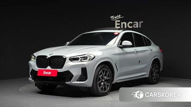 BMW X4 (G02) 2023 Серебристо-серый из Кореи