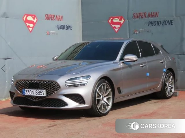 Genesis The New G70 Shooting Brake 2023 Серебристо-серый из Кореи