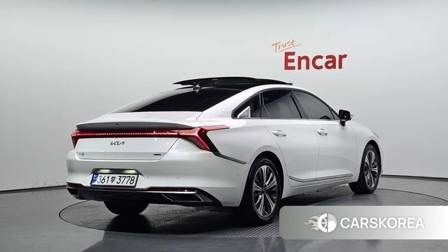 Kia K8 Hybrid 2022 Белый из Кореи