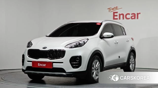 Kia Sportage 4th Generation 2018 Белый из Кореи