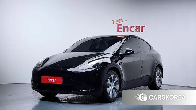 Tesla Model Y 2023 Черный из Кореи