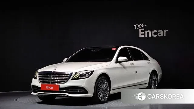 Mercedes-Benz S-Class W222 2018 Белый из Кореи