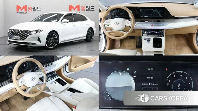Hyundai The New Grandeur IG 2020 Белый из Кореи