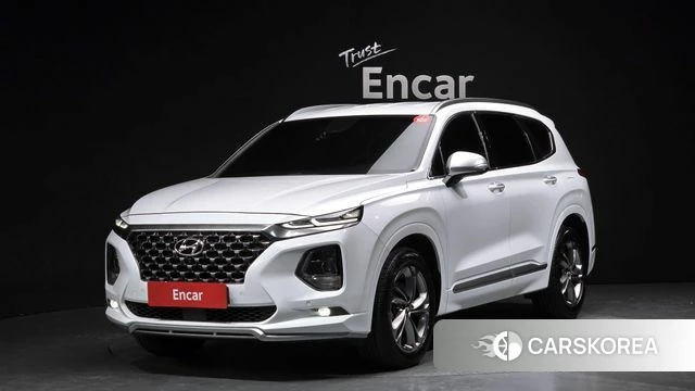 Hyundai Santa Fe TM 2019 Белый из Кореи