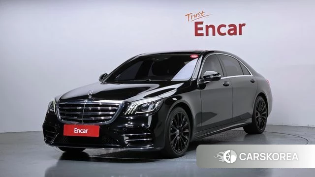 Mercedes-Benz S-Class W222 2018 Черный из Кореи