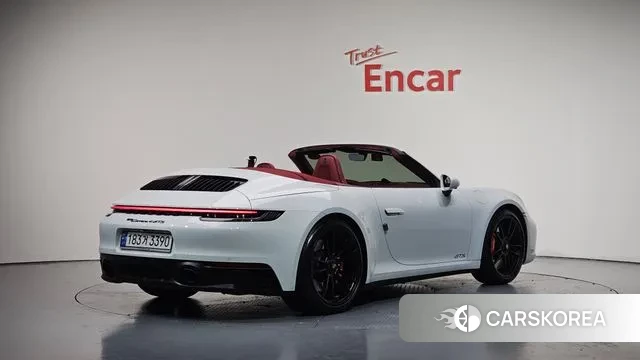 Porsche 911(992) 2023 Белый из Кореи