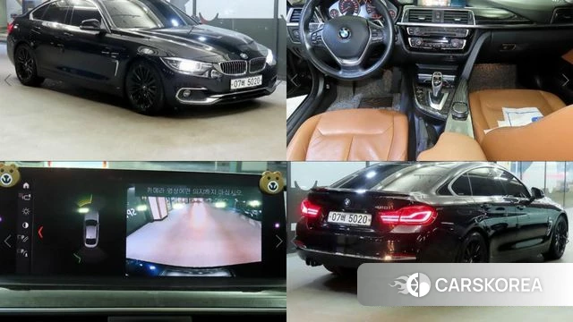 BMW 4 Series (F32) 2018 Черный из Кореи