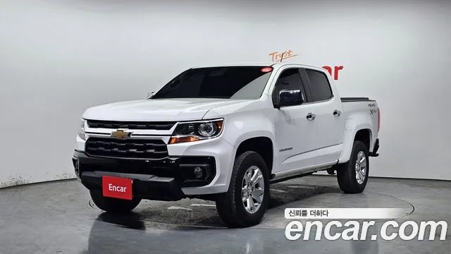 Chevrolet (GM Daewoo) Real New Colorado 2021 Белый из Кореи