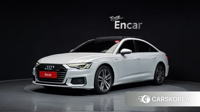 Audi A6 (C8) 2021 Белый из Кореи