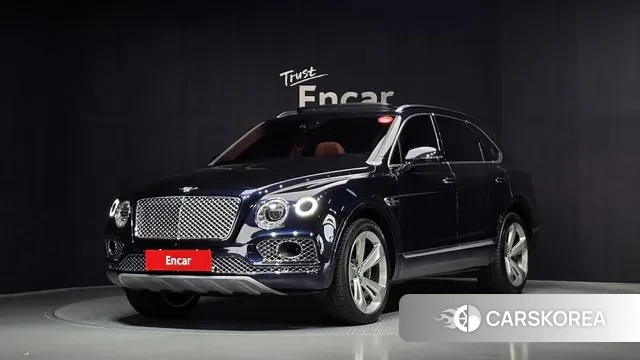 Bentley Bentayga 2018 Синий из Кореи