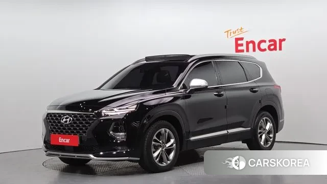 Hyundai Santa Fe TM 2018 Черный из Кореи